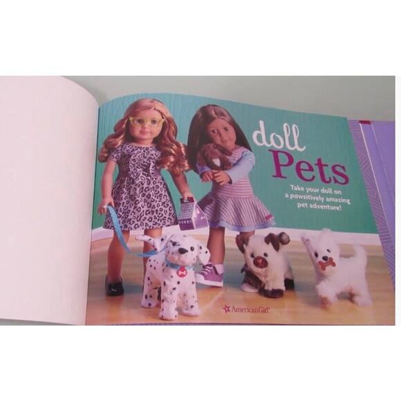 NEW American Girl DOLL PET BOOK 24pc CRAFT & ACTIVITY Set Care & Play Dog Cats - Picture 3 of 12